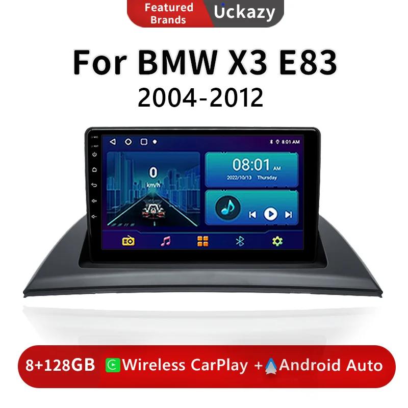  Ƽ̵ ÷̾,  ī÷, ȵ̵ 13, BMW X3 E83 2004-2012  ׷, 4G GPS ׺̼,    DSP, 9 ġ